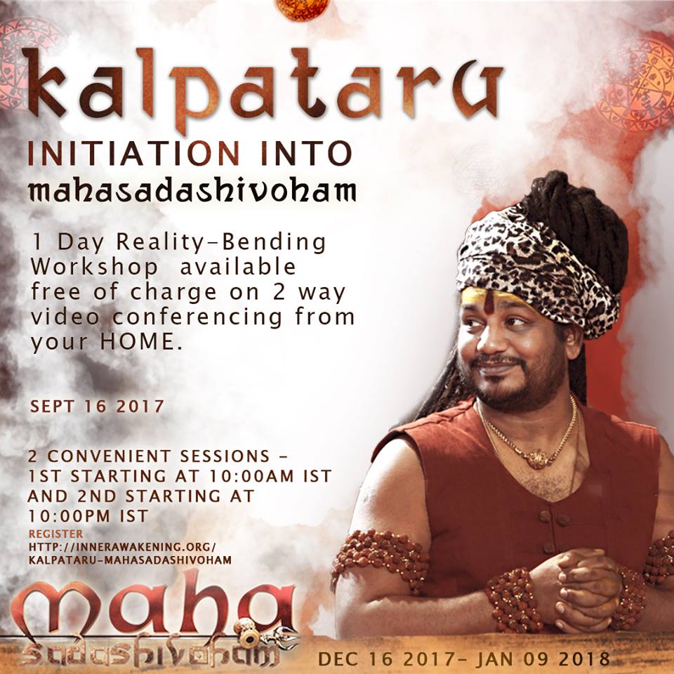 Kalpataru Initiation into Mahasadashivoham